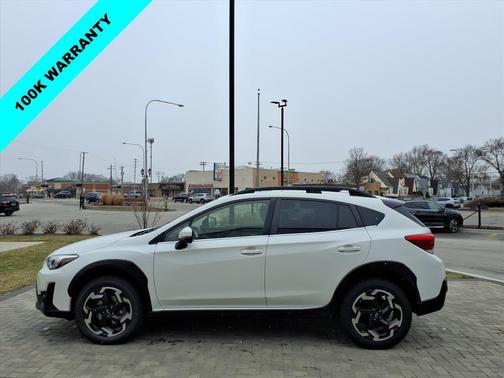 Crystal White Pearl 2023 Subaru Crosstrek Limited