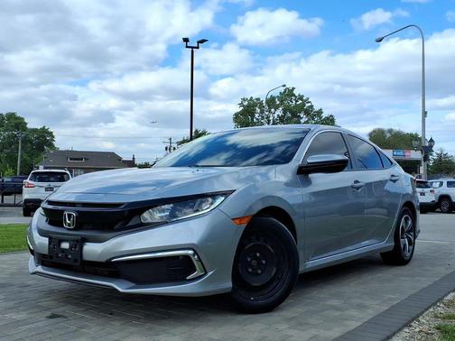 Lunar Silver Metallic 2020 Honda Civic LX