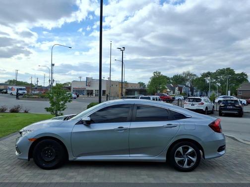 Lunar Silver Metallic 2020 Honda Civic LX