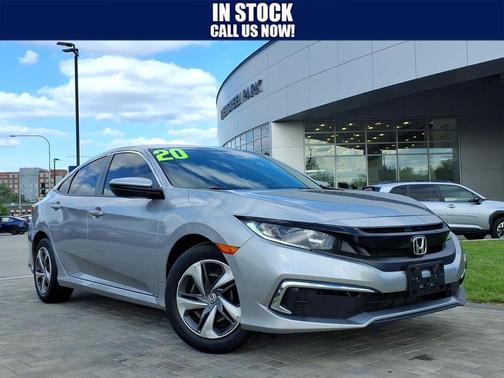 Lunar Silver Metallic 2020 Honda Civic LX
