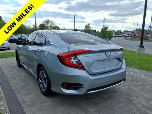 Lunar Silver Metallic 2020 Honda Civic LX