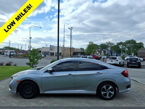 Lunar Silver Metallic 2020 Honda Civic LX