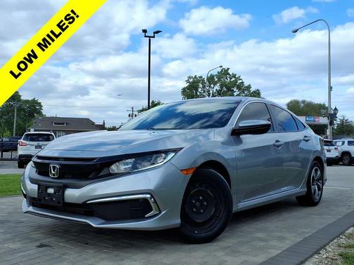 Lunar Silver Metallic 2020 Honda Civic LX