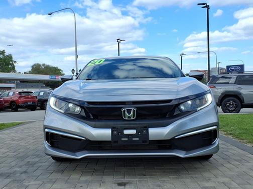 Lunar Silver Metallic 2020 Honda Civic LX
