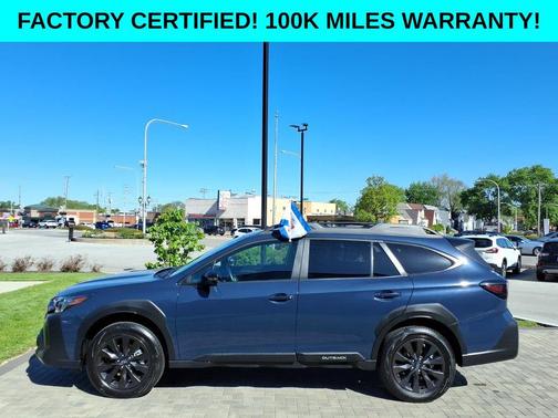 Cosmic Blue Pearl 2025 Subaru Outback Onyx Edition
