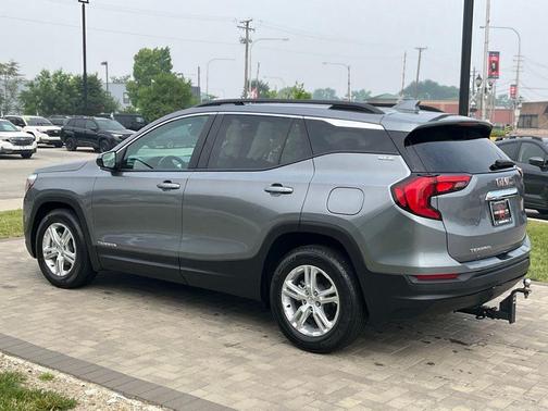 Satin Steel Metallic 2021 GMC Terrain SLE