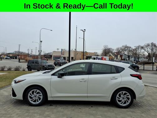 Crystal White Pearl 2024 Subaru Impreza Base