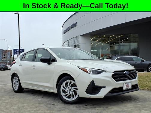 Crystal White Pearl 2024 Subaru Impreza Base