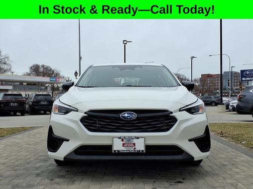Crystal White Pearl 2024 Subaru Impreza Base
