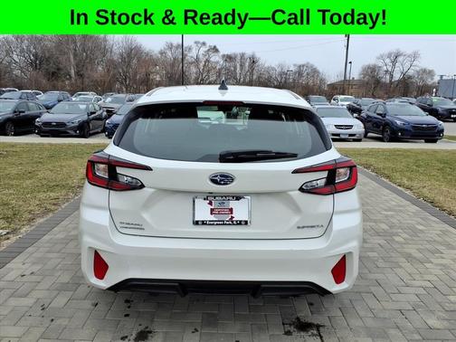 Crystal White Pearl 2024 Subaru Impreza Base