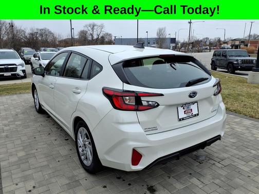 Crystal White Pearl 2024 Subaru Impreza Base