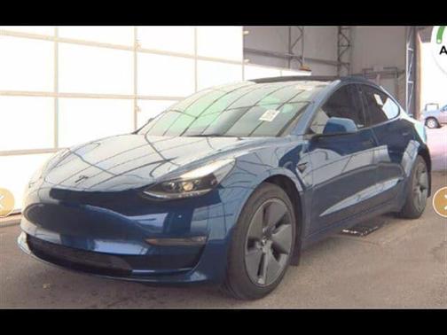 Deep Blue 2022 Tesla Model 3 Long Range