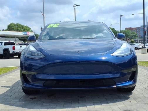 Deep Blue 2022 Tesla Model 3 Long Range