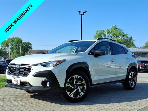 Crystal White Pearl 2024 Subaru Crosstrek Premium