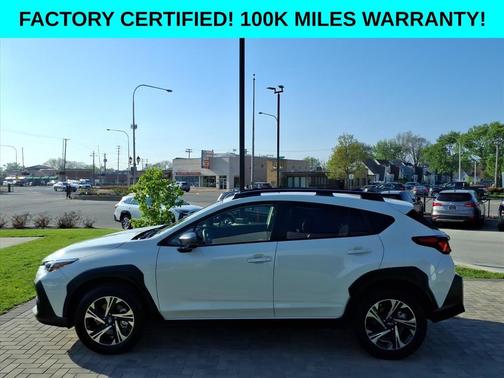 Crystal White Pearl 2024 Subaru Crosstrek Premium