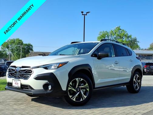 Crystal White Pearl 2024 Subaru Crosstrek Premium