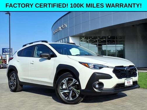 Crystal White Pearl 2024 Subaru Crosstrek Premium