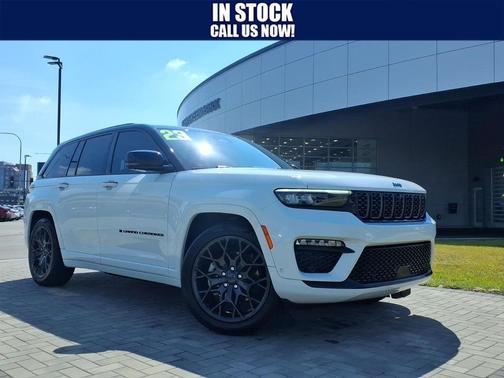 Bright White 2023 Jeep Grand Cherokee 4xe Summit