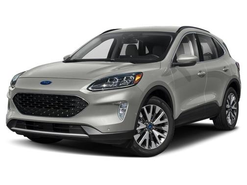 Iconic Silver Metallic 2021 Ford Escape Titanium