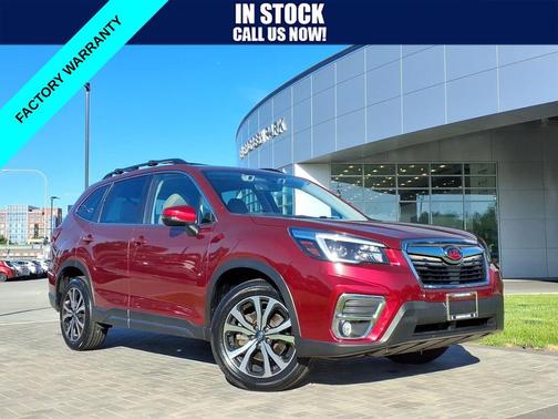 Crimson Red Pearl 2021 Subaru Forester Limited