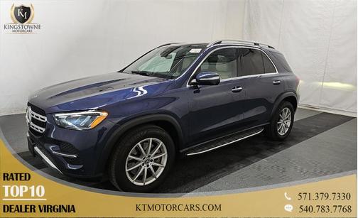 Twilight Blue Metallic 2024 Mercedes-Benz GLE 450 Plug-In Hybrid Base 4MATIC