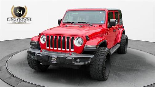 Firecracker Red Clearcoat 2020 Jeep Wrangler Unlimited Sahara
