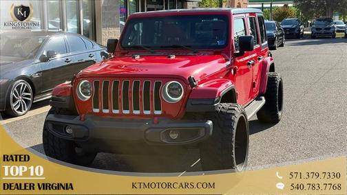 Firecracker Red Clearcoat 2020 Jeep Wrangler Unlimited Sahara