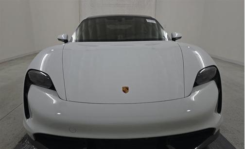 White 2024 Porsche Taycan Turbo S