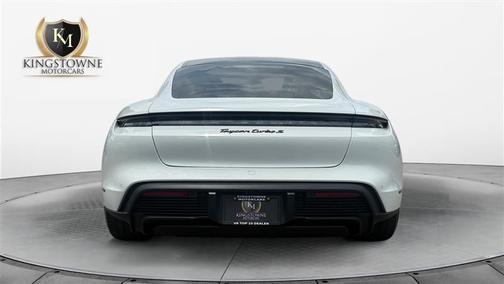 White 2024 Porsche Taycan Turbo S