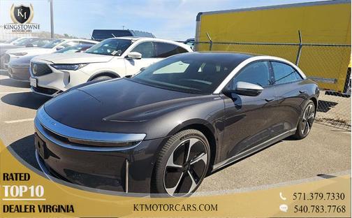 Quantum Gray Metallic 2023 Lucid Air Grand Touring