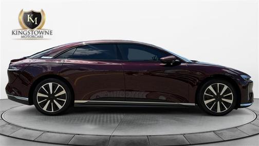 Zenith Red 2024 Lucid Air Touring