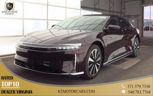 Zenith Red 2024 Lucid Air Touring