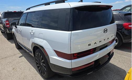 White 2025 Hyundai SANTA FE Calligraphy