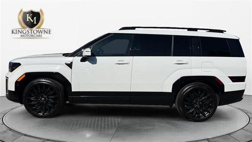 White 2025 Hyundai SANTA FE Calligraphy
