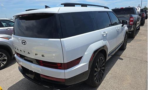 White 2025 Hyundai SANTA FE Calligraphy