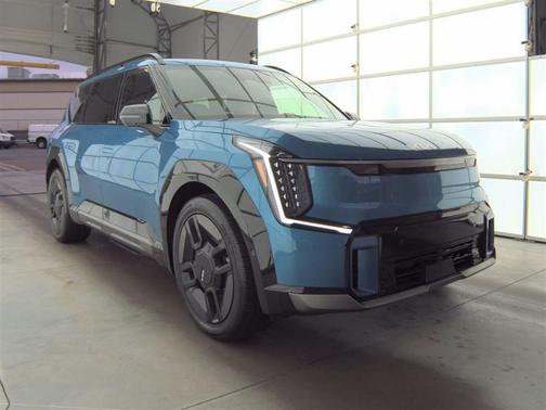 Ocean Blue 2024 Kia EV9 GT-Line
