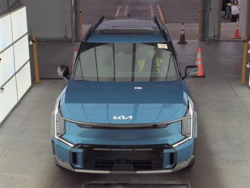 Ocean Blue 2024 Kia EV9 GT-Line