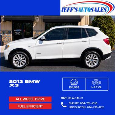 Alpine White 2013 BMW X3 xDrive28i