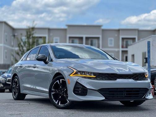 Wolf Gray 2022 Kia K5 GT-Line