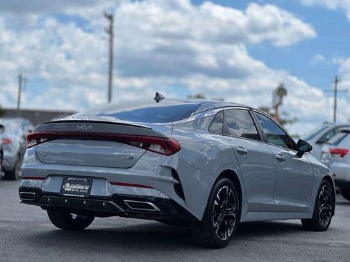 Wolf Gray 2022 Kia K5 GT-Line