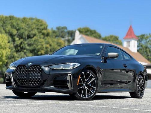 Black Sapphire Metallic 2021 BMW M440 i xDrive