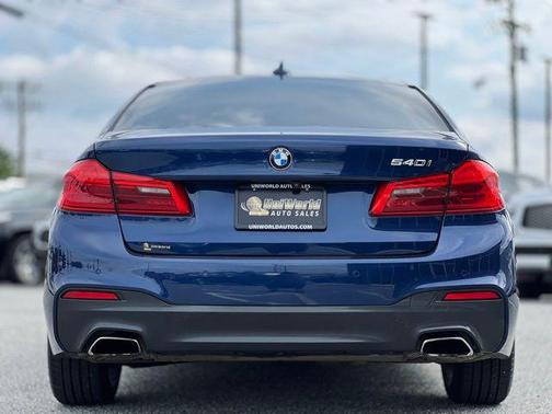 Blue Metallic 2018 BMW 540 540i