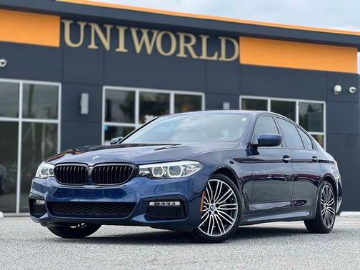 Blue Metallic 2018 BMW 540 540i