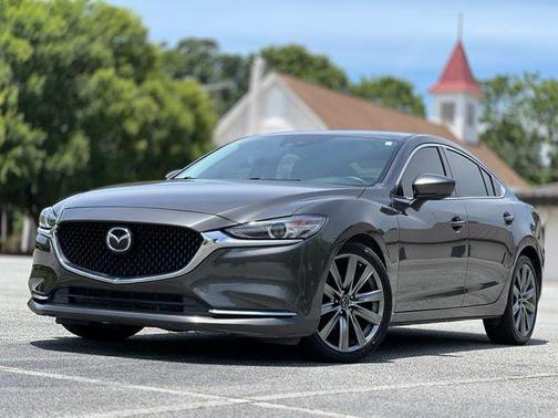 Machine Gray Metallic 2018 Mazda Mazda6 Grand Touring Reserve