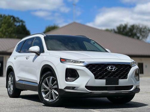 Quartz White 2019 Hyundai SANTA FE Ultimate 2.4