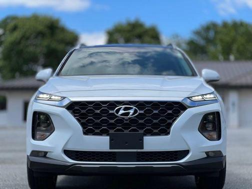 Quartz White 2019 Hyundai SANTA FE Ultimate 2.4