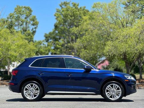 Blue Metallic 2018 Audi Q5 2.0T Tech Premium