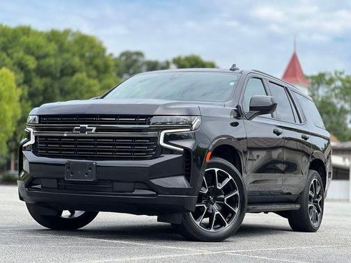 Black 2021 Chevrolet Tahoe 4WD RST
