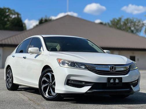 White Orchid Pearl 2017 Honda Accord EX