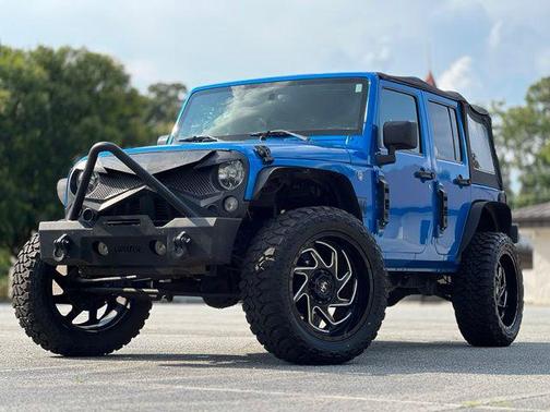 Hydro Blue Pearlcoat 2016 Jeep Wrangler Unlimited Sport